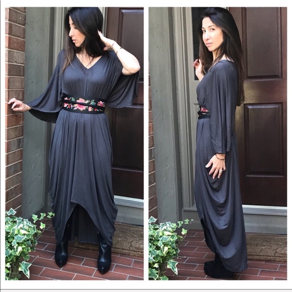 ✨LAST ONE✨Ash grey caftan dress - Picture 8 of 8